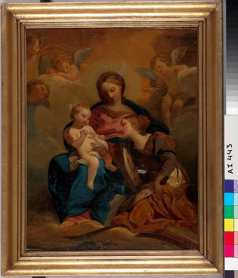 Nozze mistiche di Santa Caterina d'Alessandria - copia, Finnish National Gallery